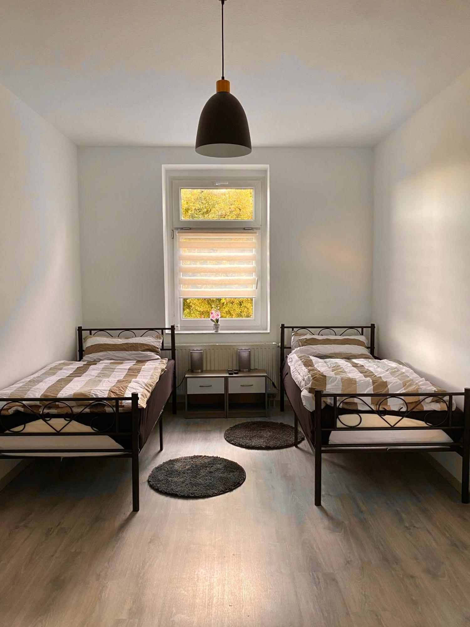 Schoene 3-Zimmer Monteurswohnung Im Sueden Von Leipzig Eg Bagian luar foto