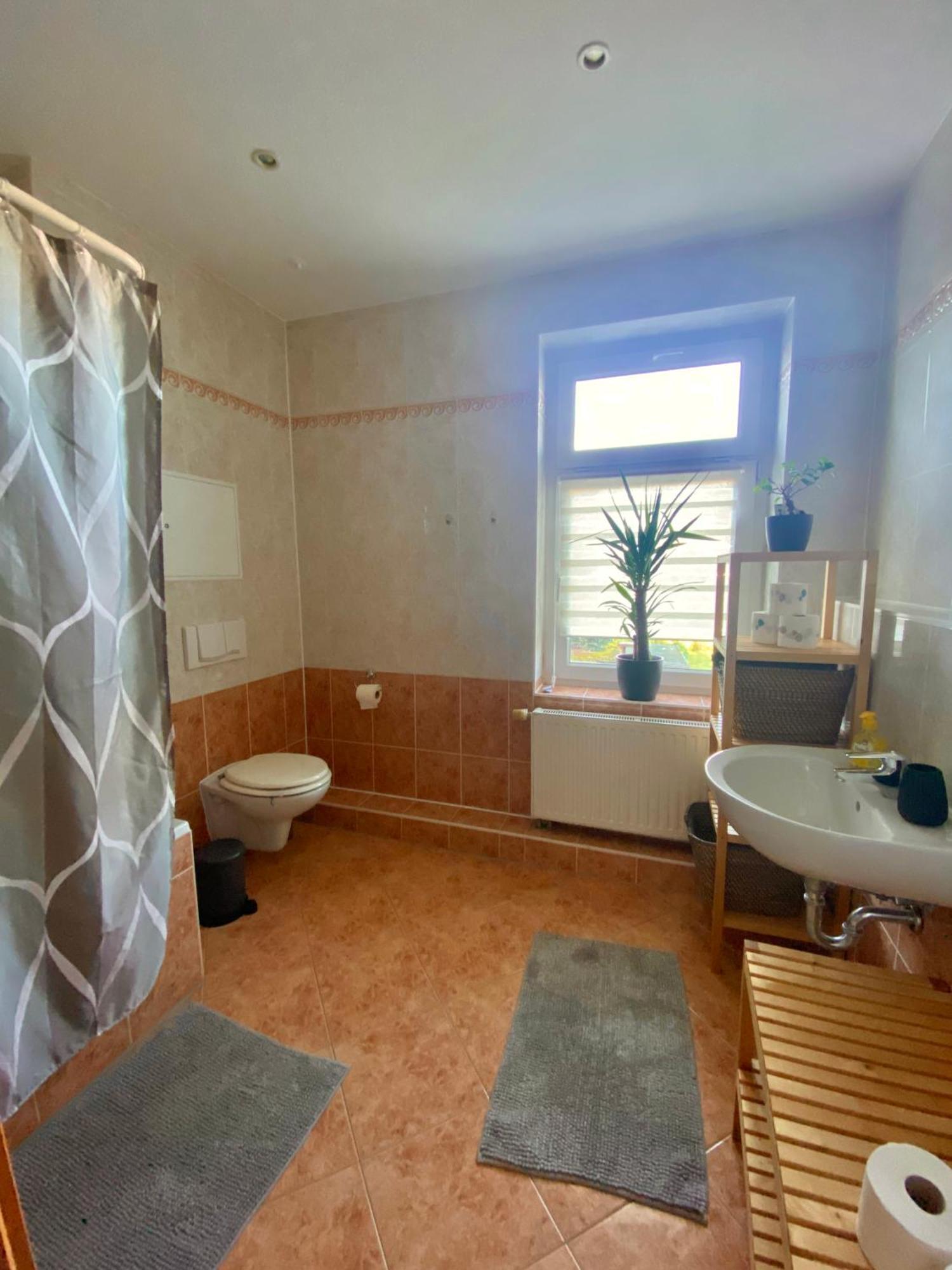 Schoene 3-Zimmer Monteurswohnung Im Sueden Von Leipzig Eg Bagian luar foto